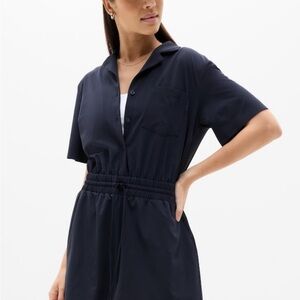 Athleta Navy Jumpsuit